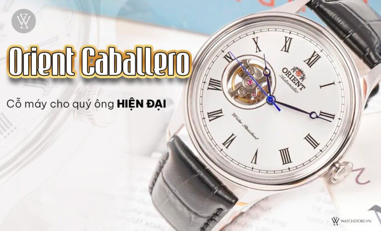 Đồng hồ Orient Caballero nam với thiết kế cổ điển độc đáo