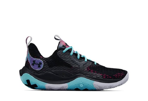 Giày bóng rổ Under Armour Spawn 3 Colorshift với chất liệu lưới thoáng khí