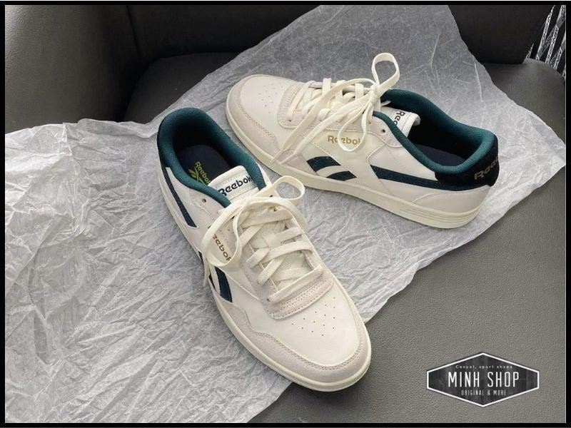 Giày Reebok Tennis Royal Techque phối màu xanh và trắng tươi mới
