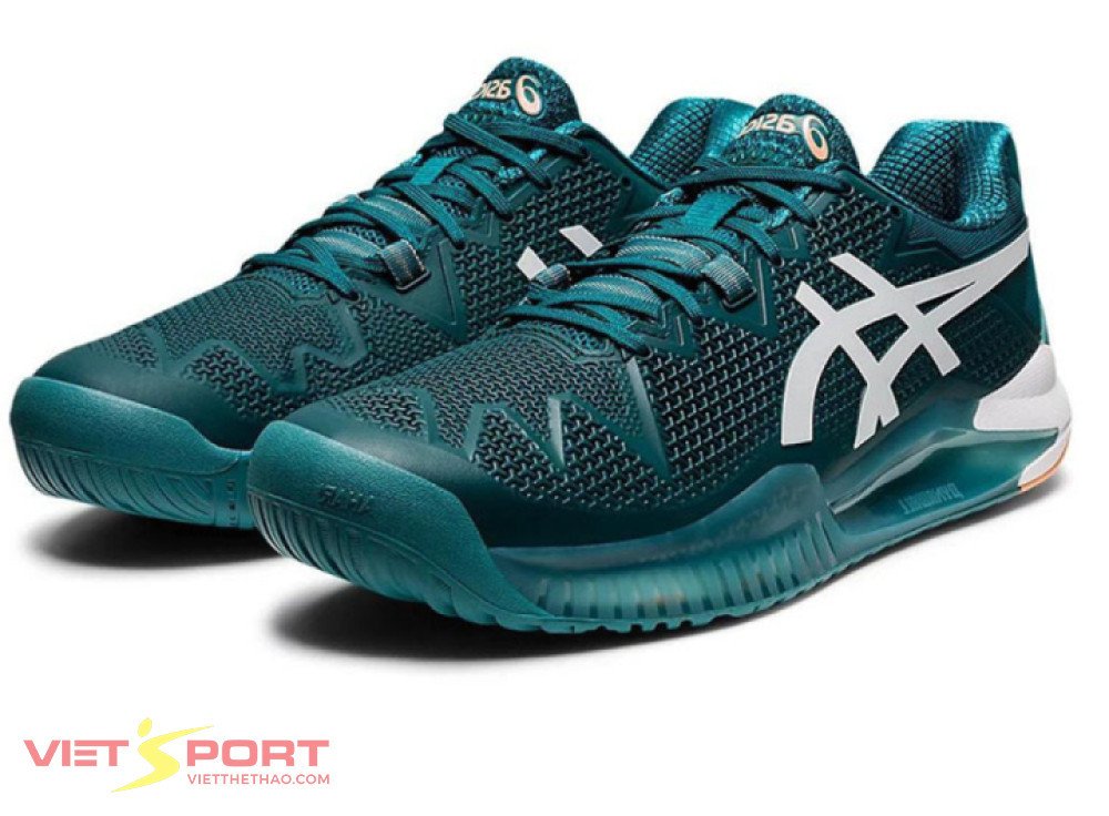 Giày tennis ASICS GEL Resolution 8 nữ màu tím nhung sang trọng