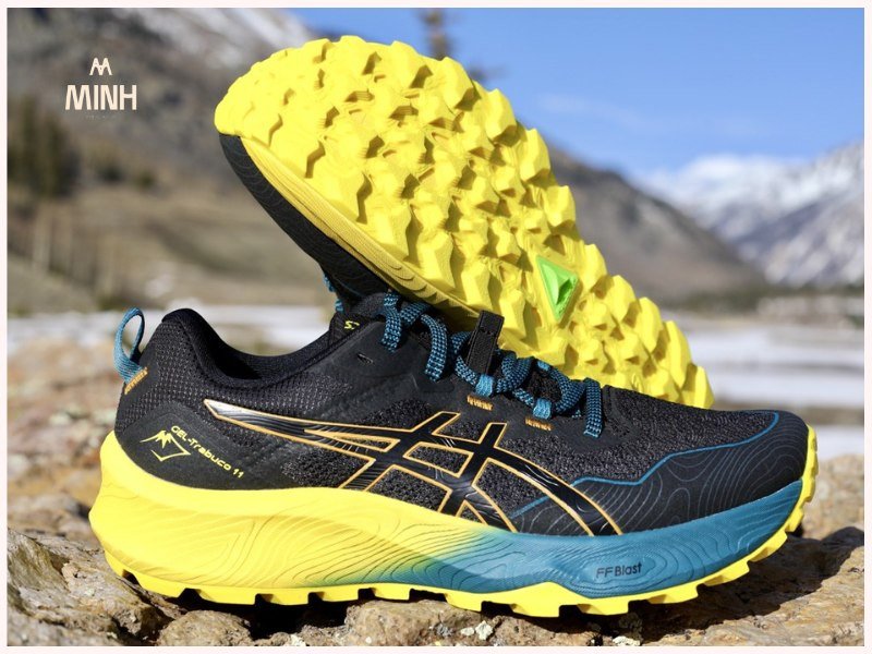 Giày trail của Asics được người dùng đánh giá cao về khả năng bám địa hình