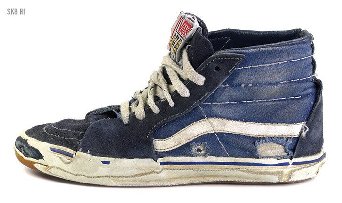 Giày Vans Sk8-Hi chính hãng bảo vệ mắt cá chân, biểu tượng của văn hóa đường phố