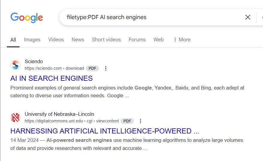 how to conduct research with google search operators