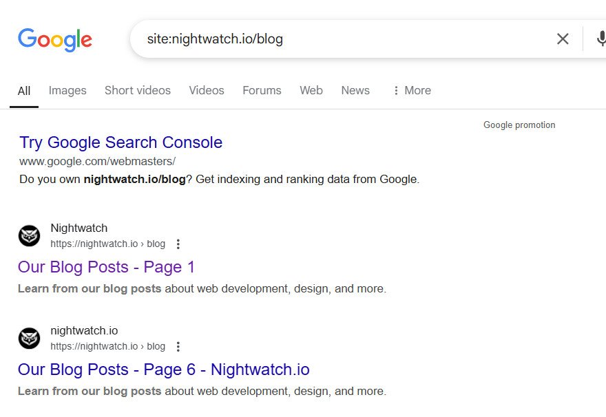how to find indexing issues with google search operators
