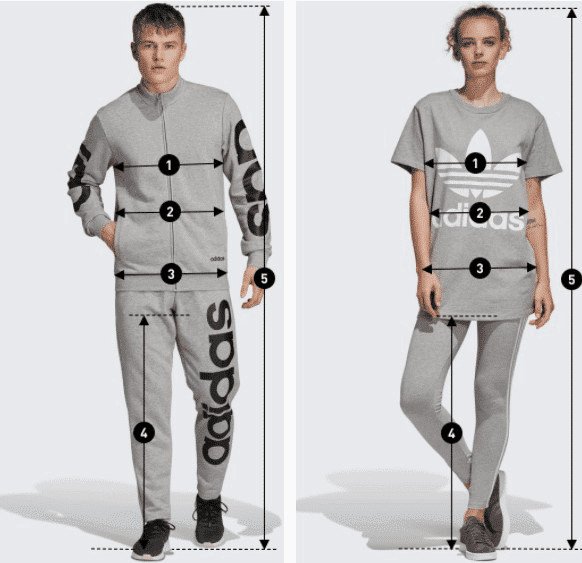 Hướng dẫn chi tiết cách đo các số đo cơ thể để chọn bảng size áo Adidas chính xác