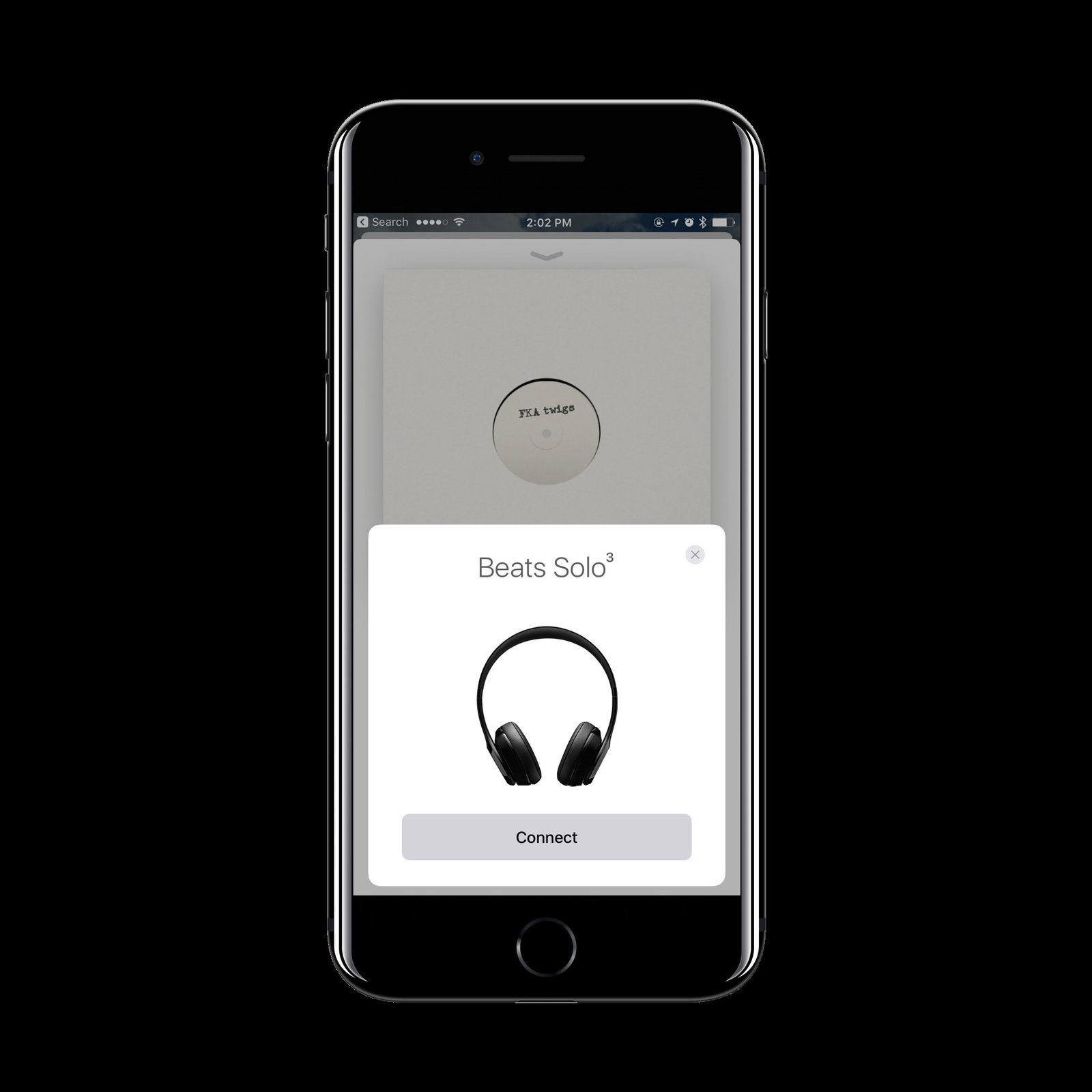 Logo Beats trên tai nghe Solo 3