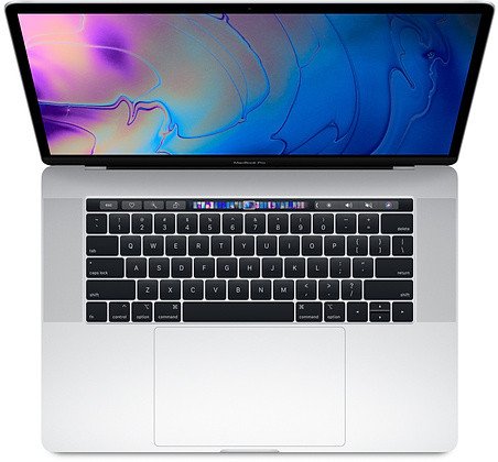 Macbook Pro 2018 15 inch màu bạc thanh lịch, hiển thị màn hình Retina rực rỡ