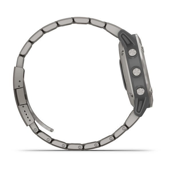 Màn hình Garmin Fenix 6 Sapphire hiển thị biểu đồ nhịp tim