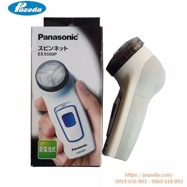 Ngăn chứa pin tiện lợi của máy cạo râu Panasonic Nhật ES-6500P, sử dụng pin AA phổ biến