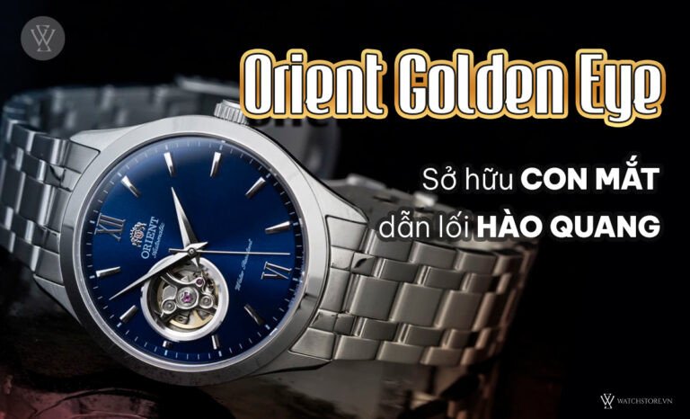 Orient Golden Eye với thiết kế lộ tim độc đáo, phô diễn bộ máy cơ tinh xảo