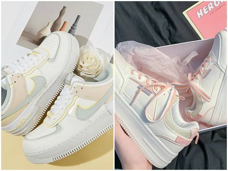 Phá cách hiện đại với áo dài và giày sneaker trắng năng động