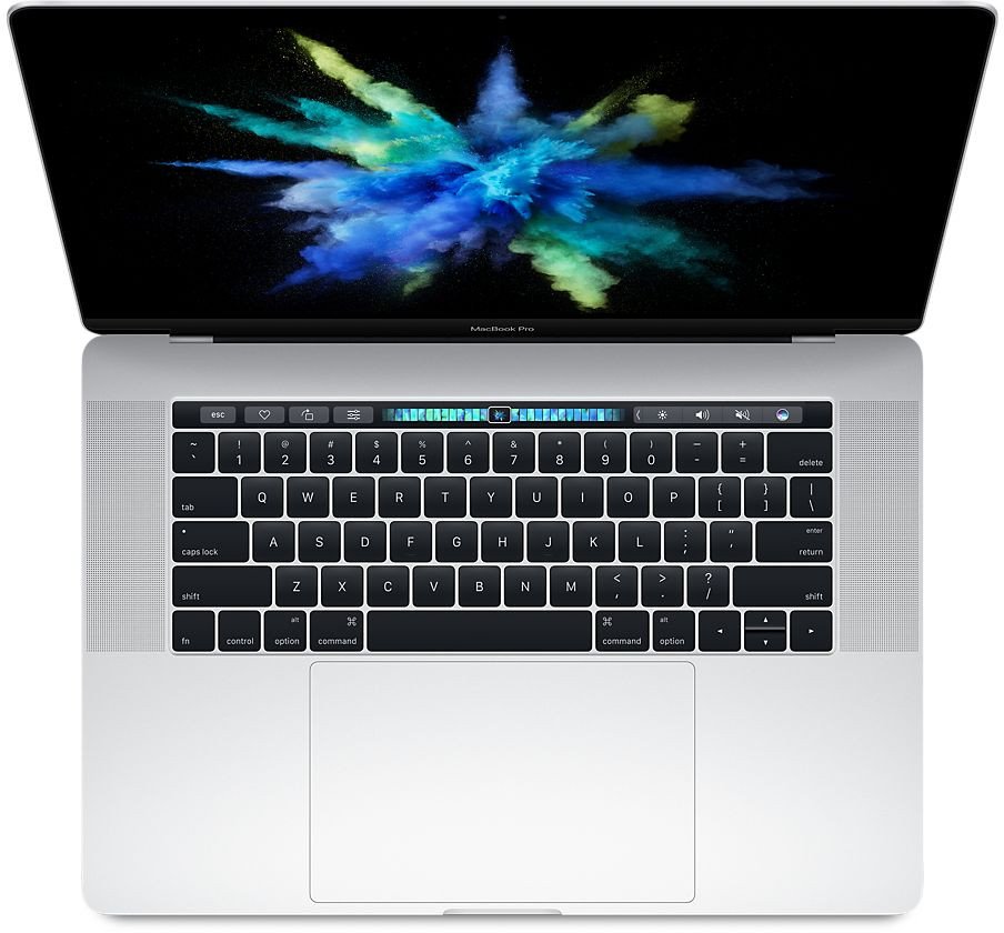 Phiên bản Macbook Pro 2017 15 inch màu bạc tinh tế