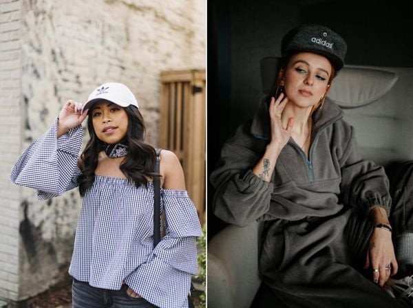 Phối đồ với mũ Adidas