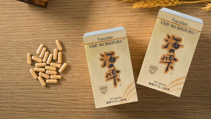 Sản phẩm Fucoidan Umi No Shizuku, thương hiệu uy tín và mức giá