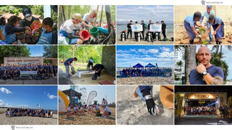 Seiko tham gia các hoạt động bảo vệ môi trường