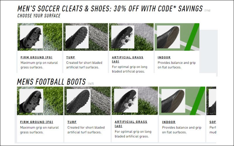 Bảng so sánh kích cỡ giày Adidas UK và giày Adidas Mỹ khi order giày Adidas UK