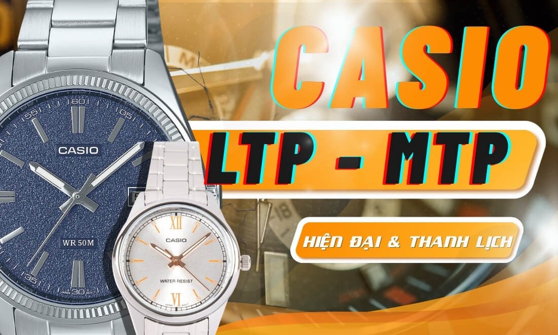 Sức hấp dẫn đến từ dòng Standard MTP Casio nam