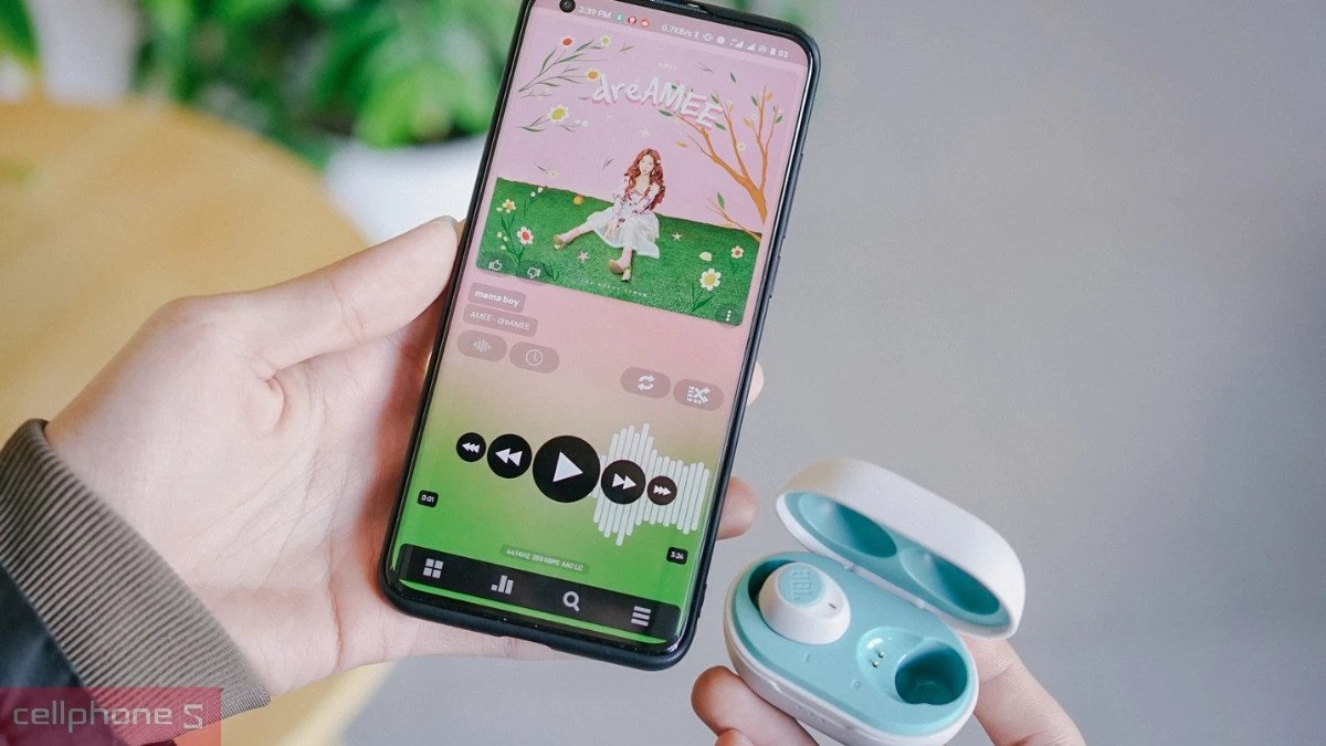 Tai nghe bluetooth JBL chính hãng với chất âm JBL Pure Bass sống động