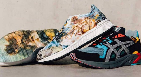 Thiết kế động lực học của giày thể thao Asics, tăng cường độ đàn hồi và thoải mái