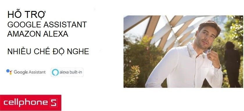 Tính năng trợ lý ảo và thời lượng pin ấn tượng của tai nghe Sony WI-1000XM2