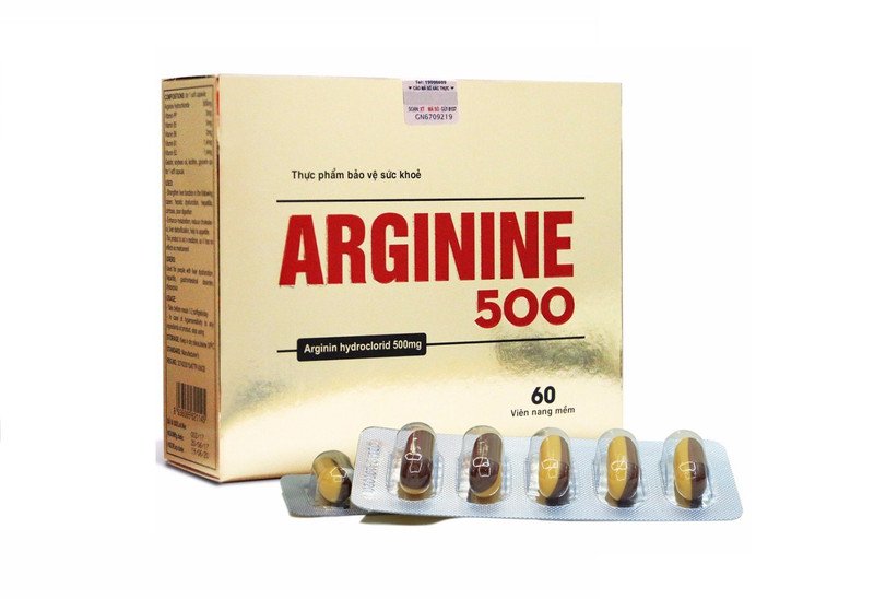 Viên uống Arginine bổ sung vitamin cho gan