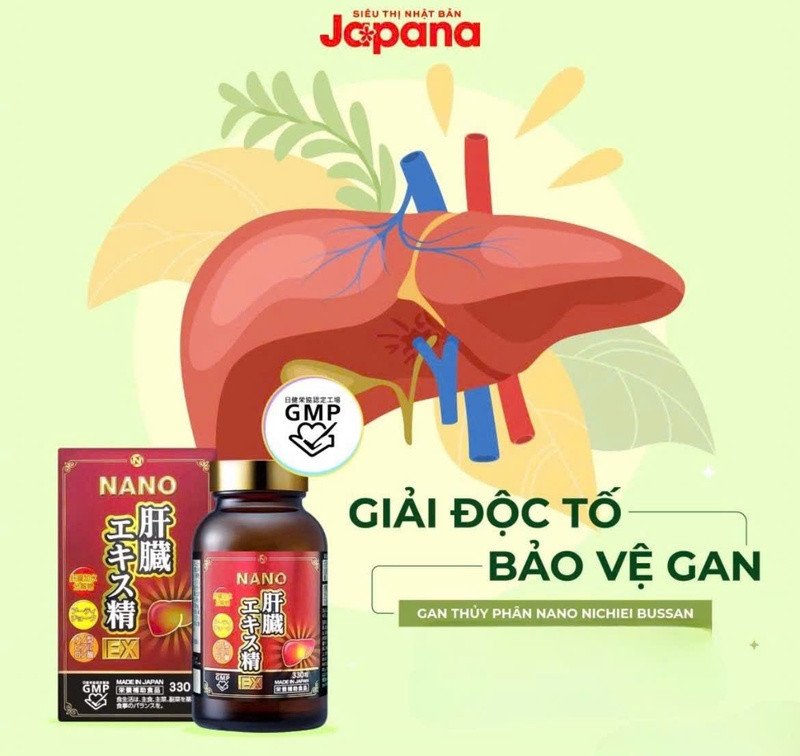 Viên uống bổ gan Nhật giúp hỗ trợ thải độc, bảo vệ gan khỏi các tác nhân gây hại hiệu quả