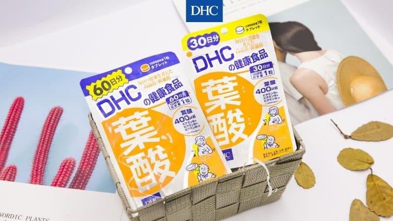 Viên uống bổ sung acid folic của Nhật DHC Folic Acid
