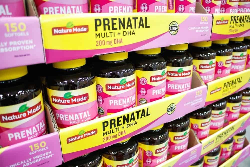 Viên uống Nature Made bổ sung acid folic cho bà bầu