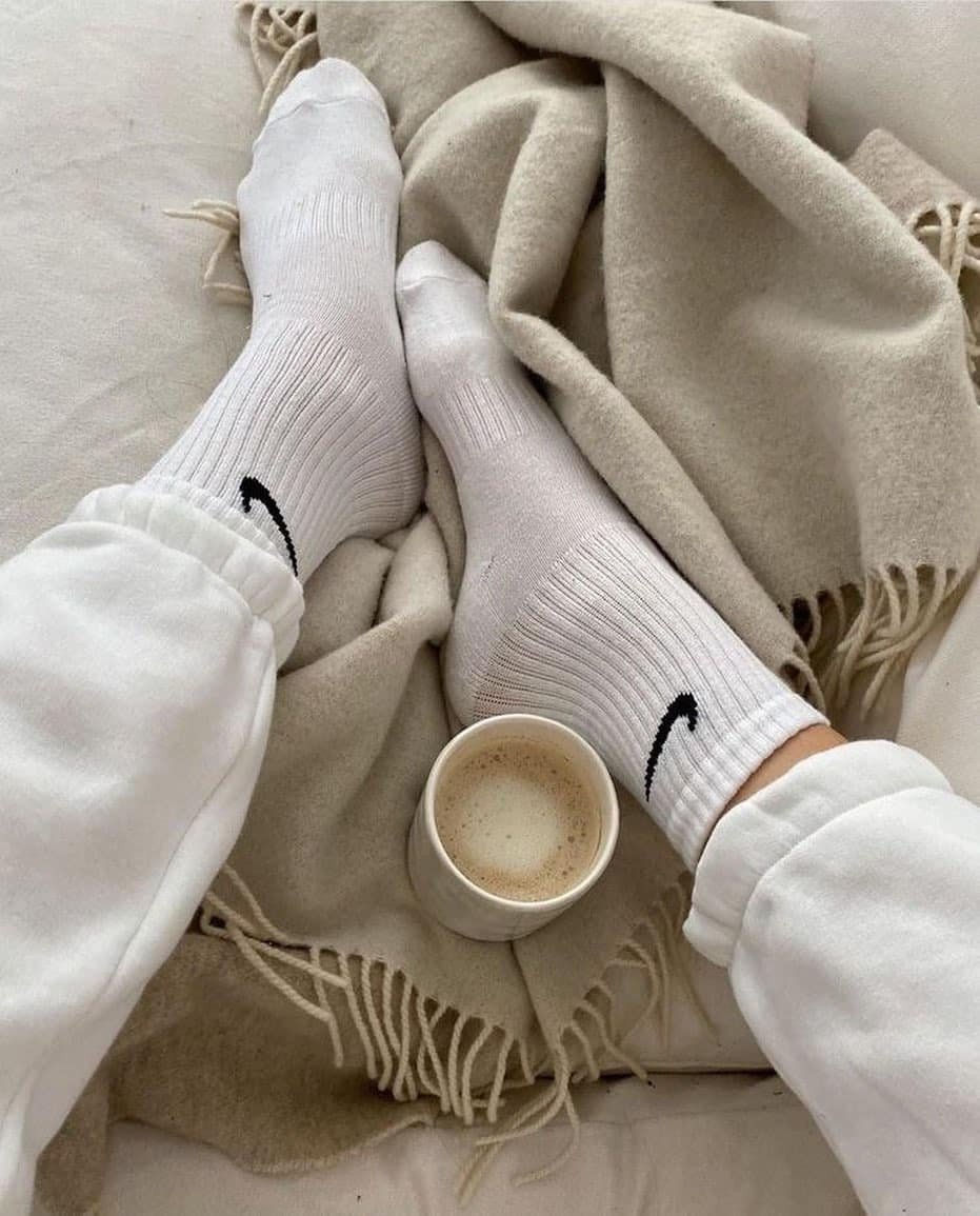 vớ Nike Everyday Cushioned Crew Sock trắng SX7667-100 pack 3