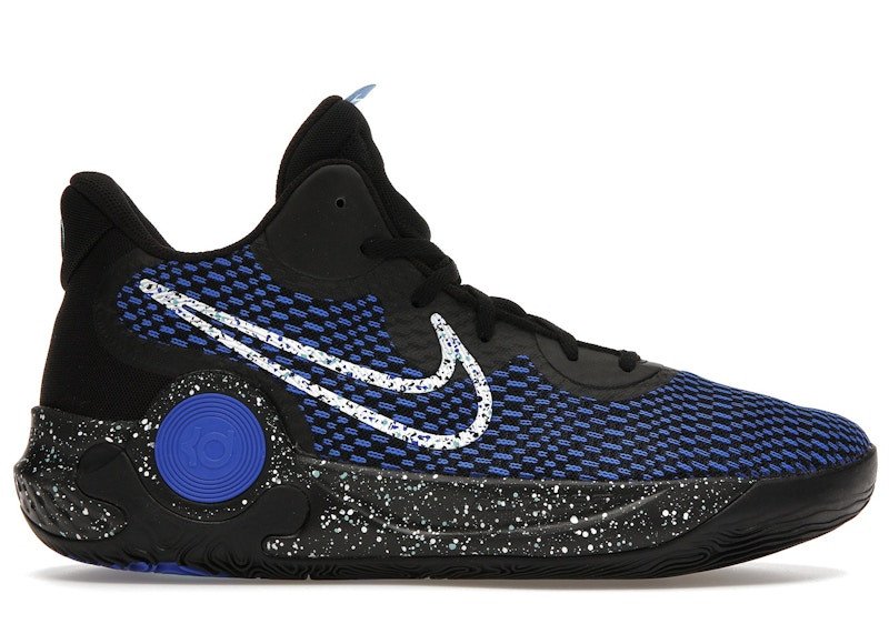 Đôi giày Nike KD Trey 5 IX EP Black Racer Blue chụp chính diện