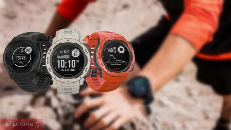 Đồng hồ smartwatch nữ Garmin Vívomove Sport với thiết kế năng động và khả năng chống nước
