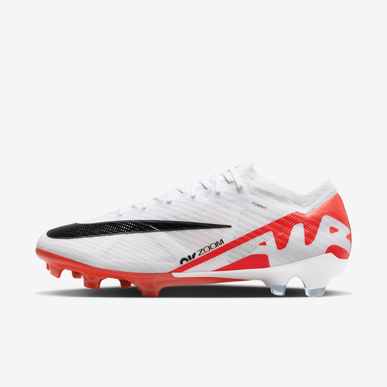 Giày bóng đá Nike Mercurial Vapor 15 Elite FG màu trắng đỏ dành cho cầu thủ chuyên nghiệp