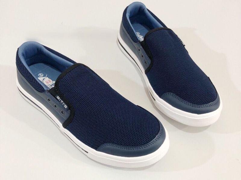 Giày lười nam vải Biti's trẻ trung với thiết kế tiện lợi