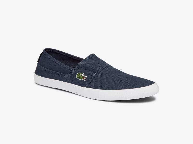 Giày lười vải nam Lacoste Men’s Marice màu xanh navy thanh lịch