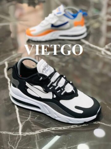 Giày thể thao xuất khẩu cổ thấp đế cao