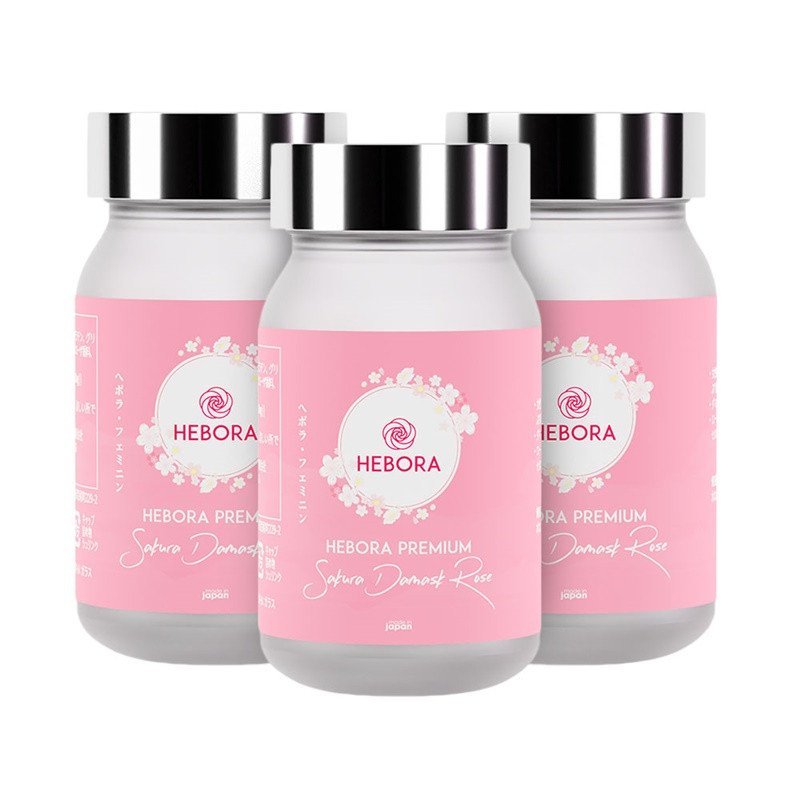 Hình ảnh viên uống nội tiết của Nhật Hebora, sản phẩm hỗ trợ cân bằng nội tiết tố