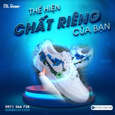 Hình vẽ giày thể thao độc đáo