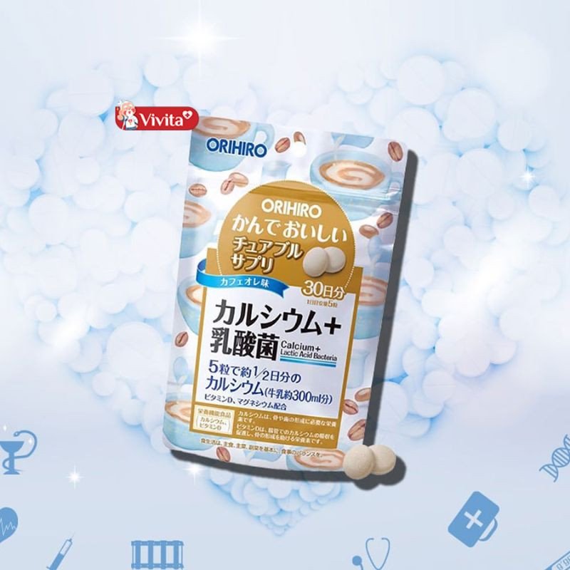Orihiro viên nhai canxi và lợi khuẩn từ Nhật Bản cho bé khỏe mạnh
