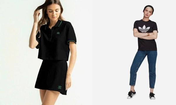 Phối đồ hàng ngày với áo adidas nữ