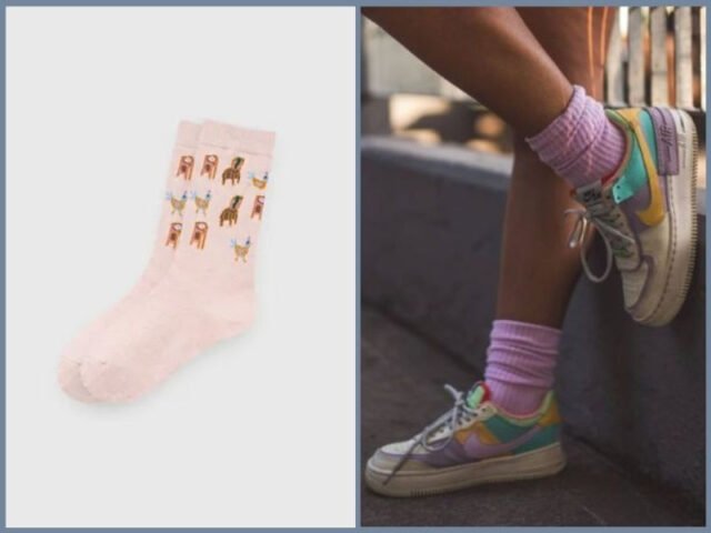 Phối đồ với giày sneaker trắng và quần jean