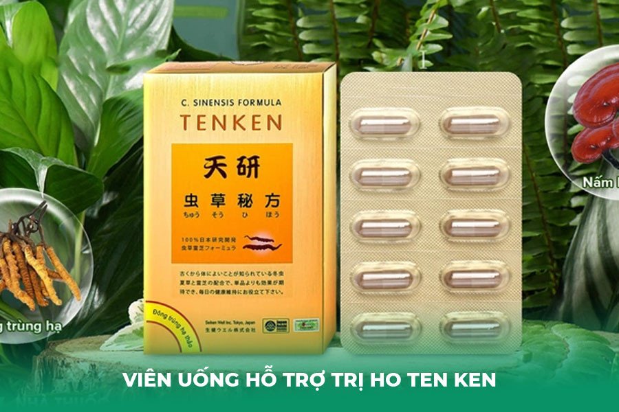 Viên uống hỗ trợ trị ho Ten Ken