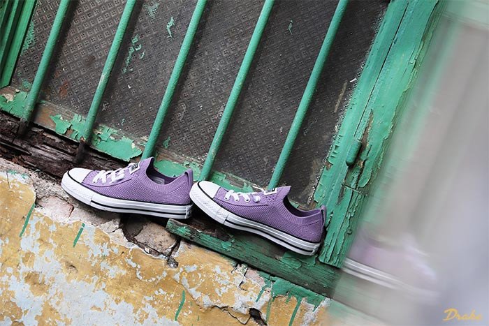 Ba phiên bản màu cơ bản của giày lười vải nam Converse Shoreline Knit Slip