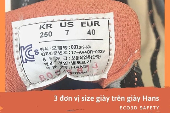 Bảng quy đổi cỡ giày 240 là size bao nhiêu theo chuẩn Hans Hàn Quốc