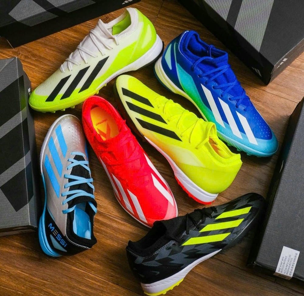 Bảng size giày đá bóng Adidas cho bàn chân 24cm