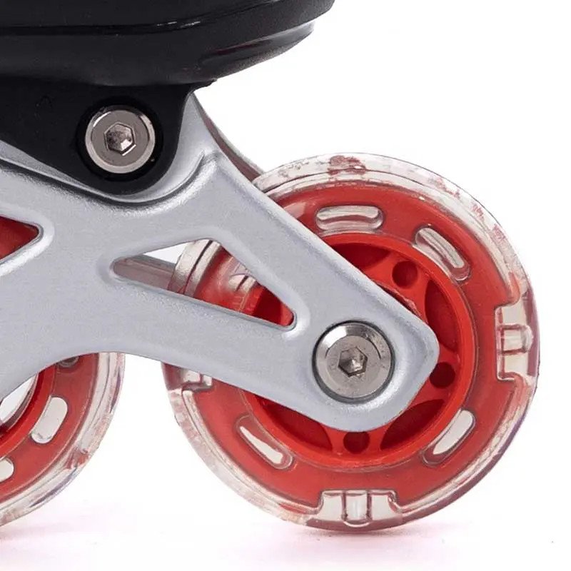 Bánh xe giày patin Long Feng phát sáng khi di chuyển, đảm bảo an toàn và thẩm mỹ