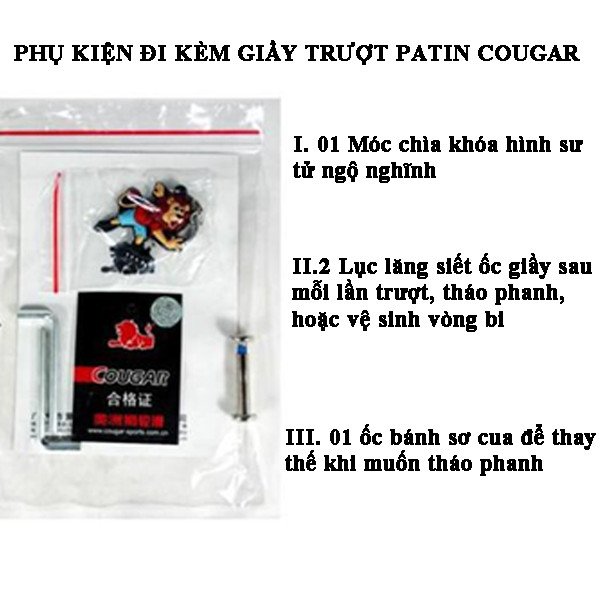Bộ phụ kiện giày trượt patin cần thiết cho trẻ em