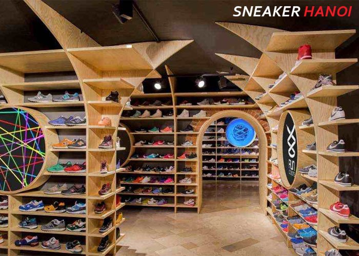 Bộ sưu tập giày sneaker đa dạng màu sắc và kiểu dáng