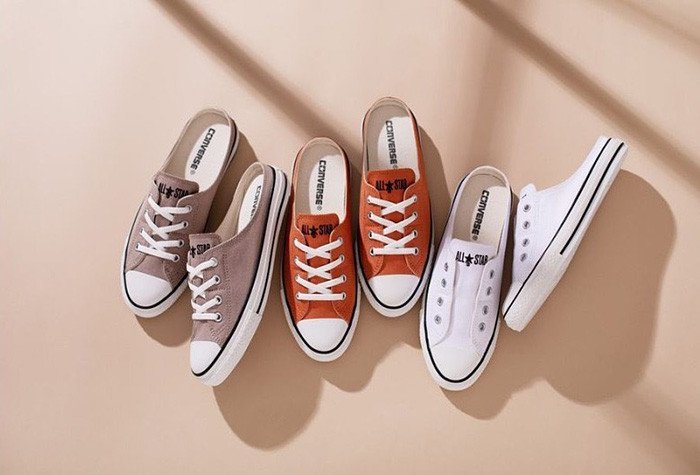 Bộ sưu tập giày sục Converse chính hãng với đa dạng màu sắc