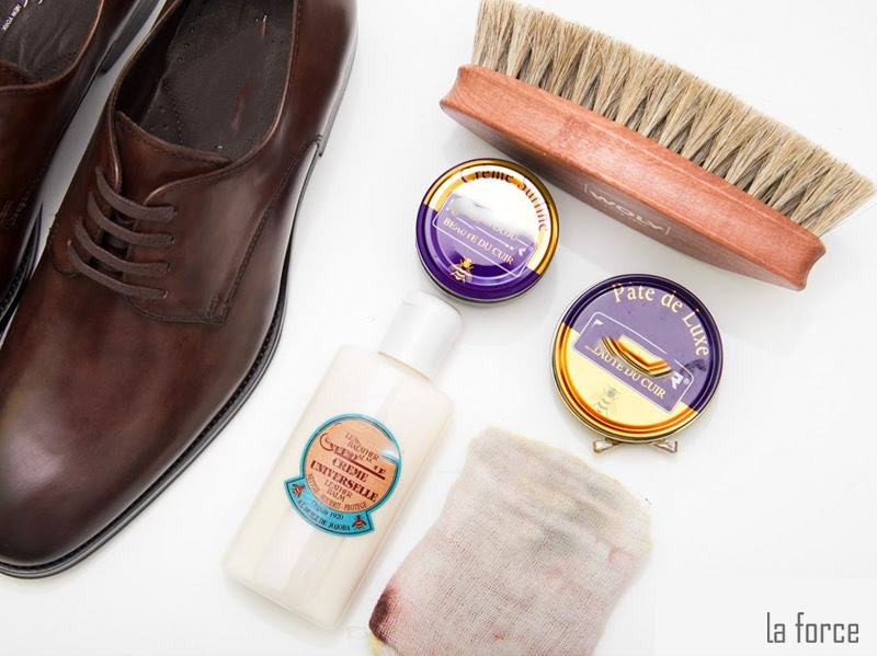 Các dụng cụ cần thiết để đánh bóng giày tây và chăm sóc da giày