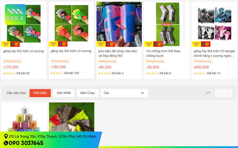 Các loại phụ kiện bóng đá cần thiết tại Triệu Sport
